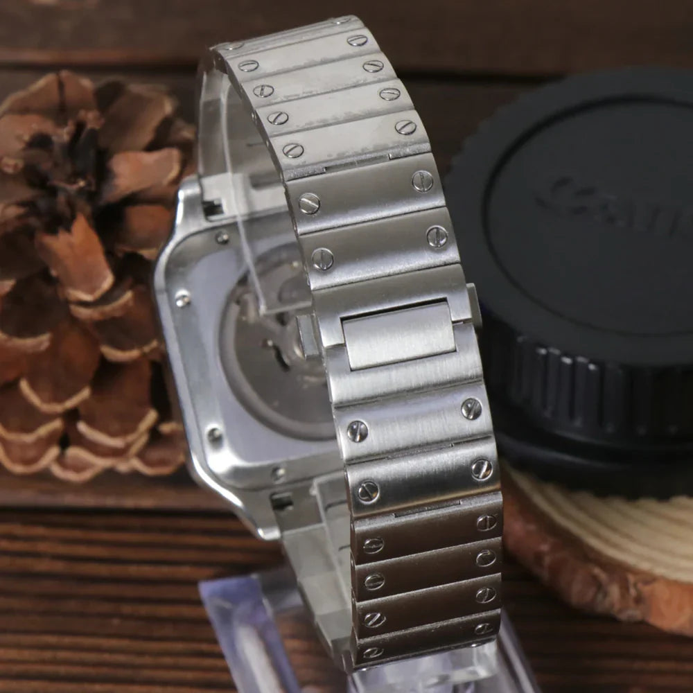 Seiko Mod Santos Classic White