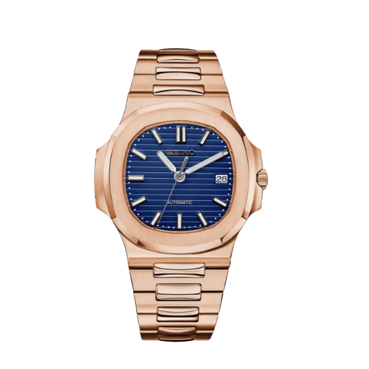 Seiko Nautilus Rose Gold Blue