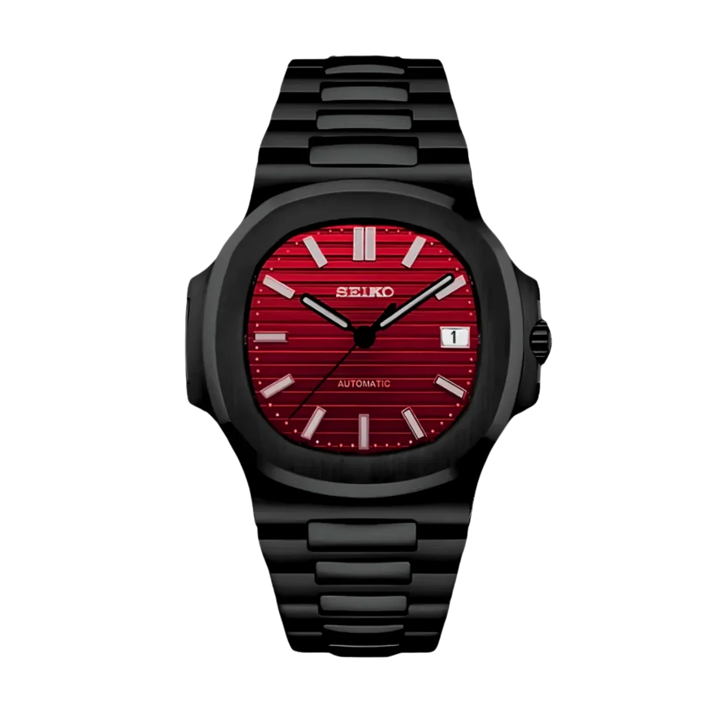 Seiko Mod Nautilus Inferno