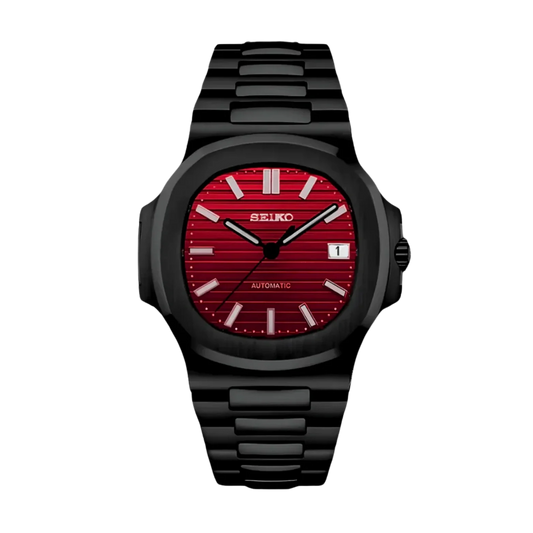 Seiko Mod Nautilus Inferno
