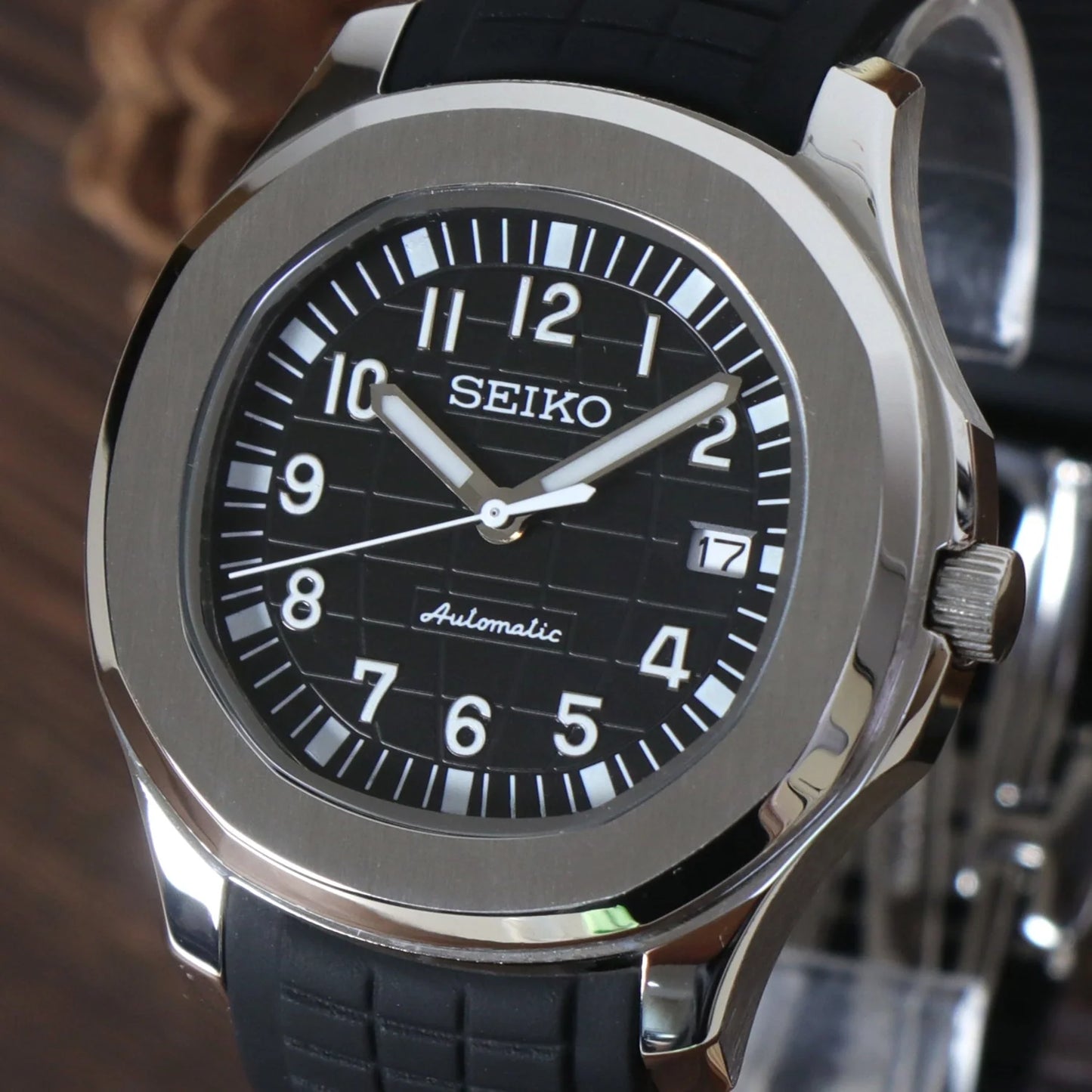 Seiko Mod Aquanaut Black