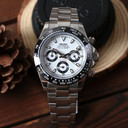 Seiko Mod Daytona Panda