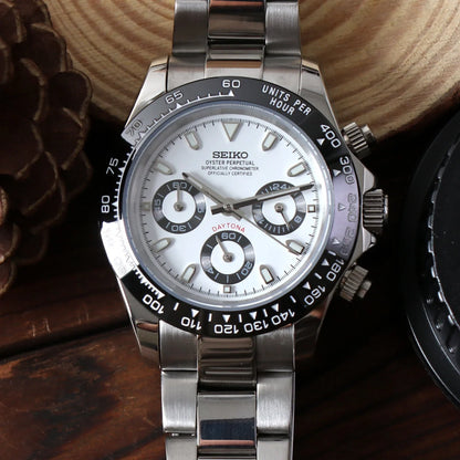 Seiko Mod Daytona Panda