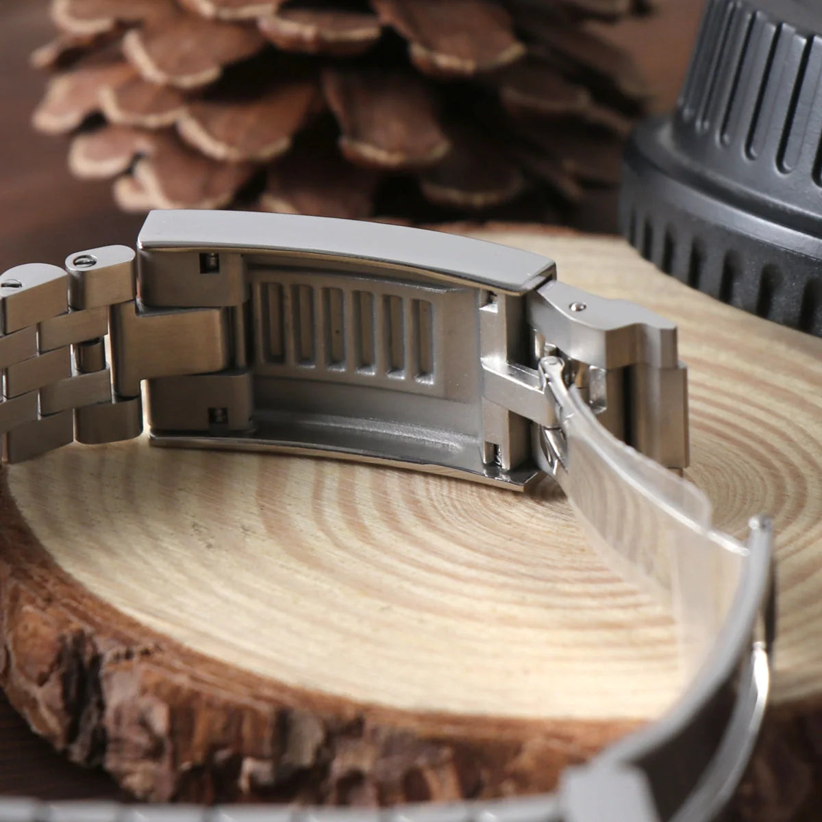 Seiko Mod Datejust Arabic Black