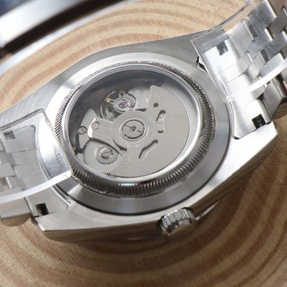 Seiko Mod Datejust Arabic Light Blue