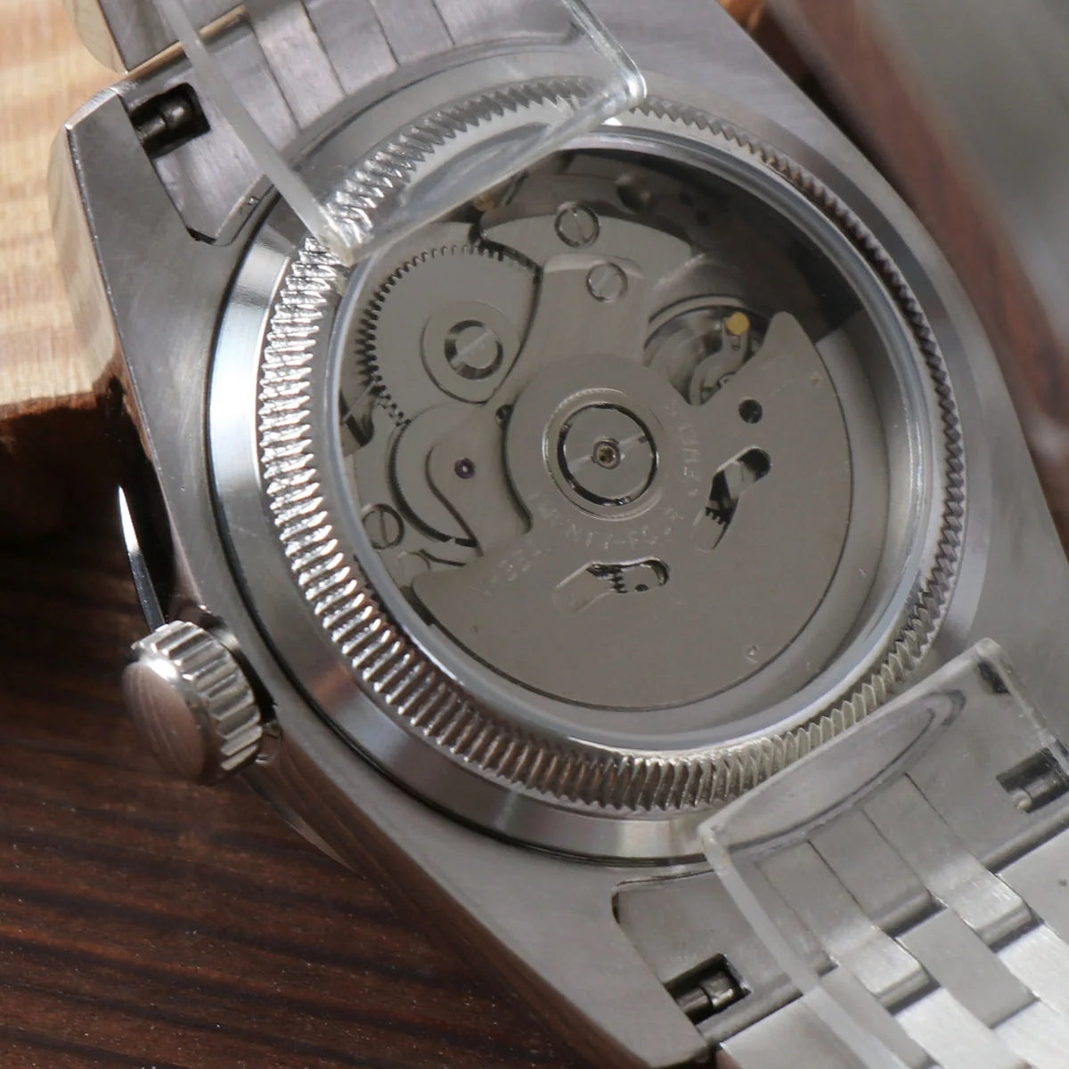 Seiko Mod Datejust Arabic Blue