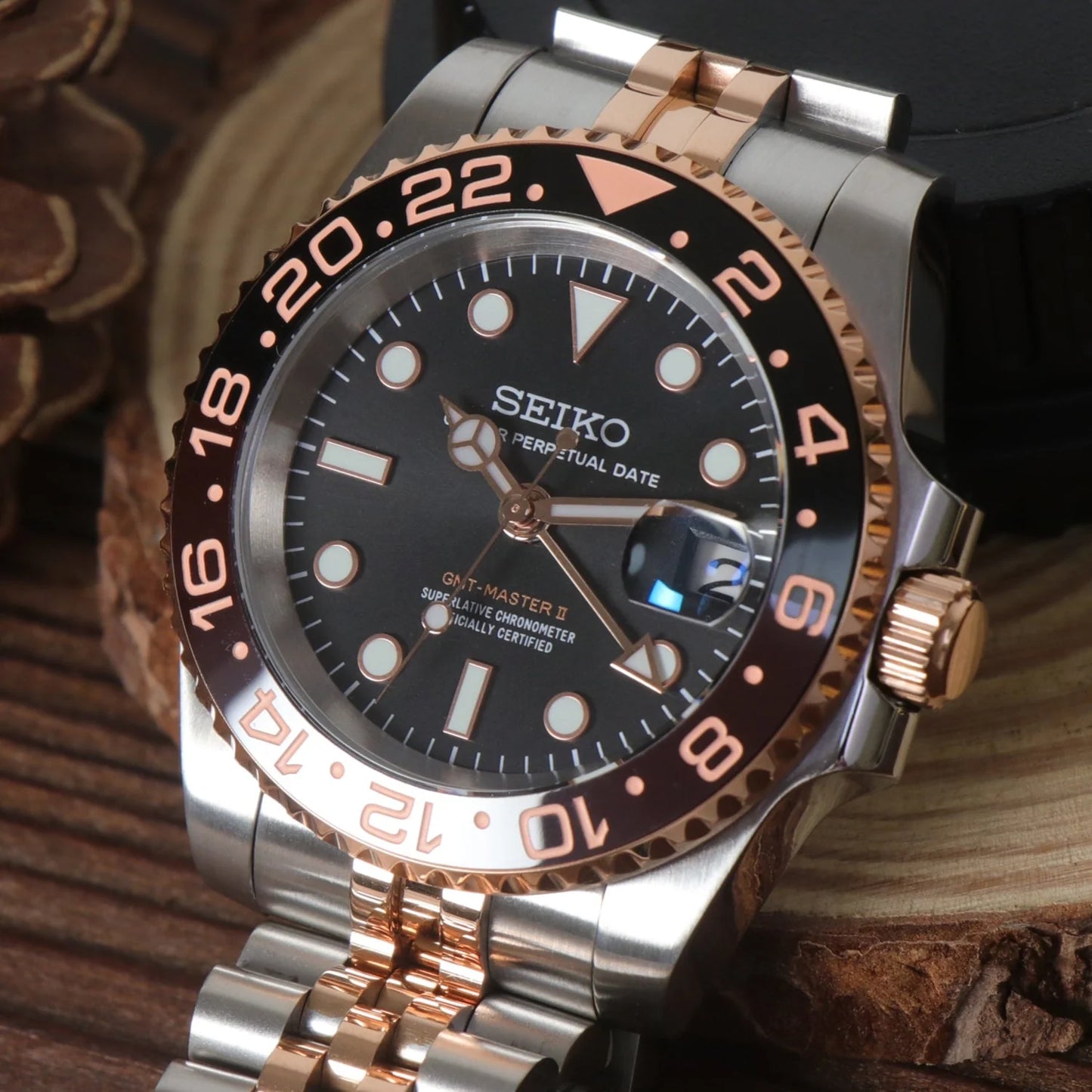 Seiko Mod GMT RootBear