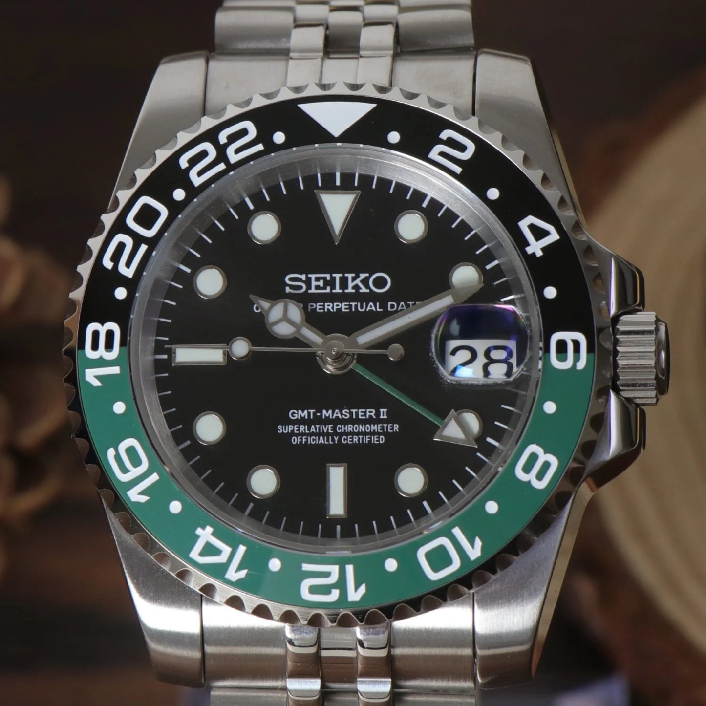 Seiko Mod GMT Starbucks