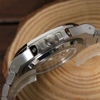 Seiko Nautilus Open Heart Black