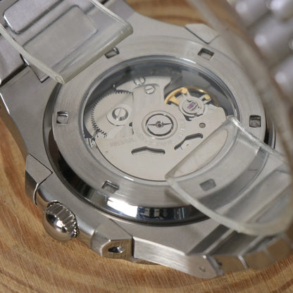 Seiko Nautilus Open Heart Black