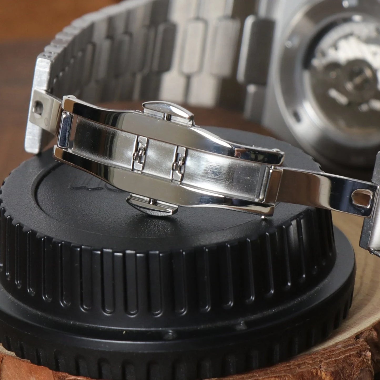 Seiko Nautilus Open Heart Black