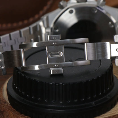 Seiko Mod Royal Oak Chronograph Green