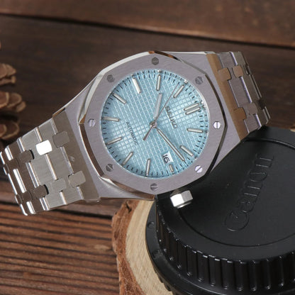 Seiko Mod Royal Oak Tiffany Blue