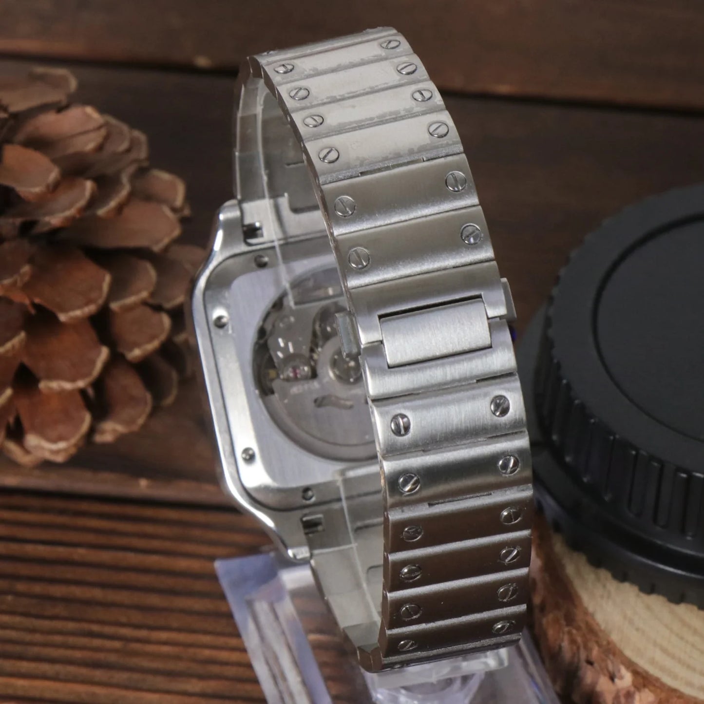 Seiko Mod Santos Classic Black