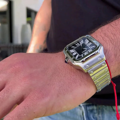 Seiko Mod Santos Classic Black