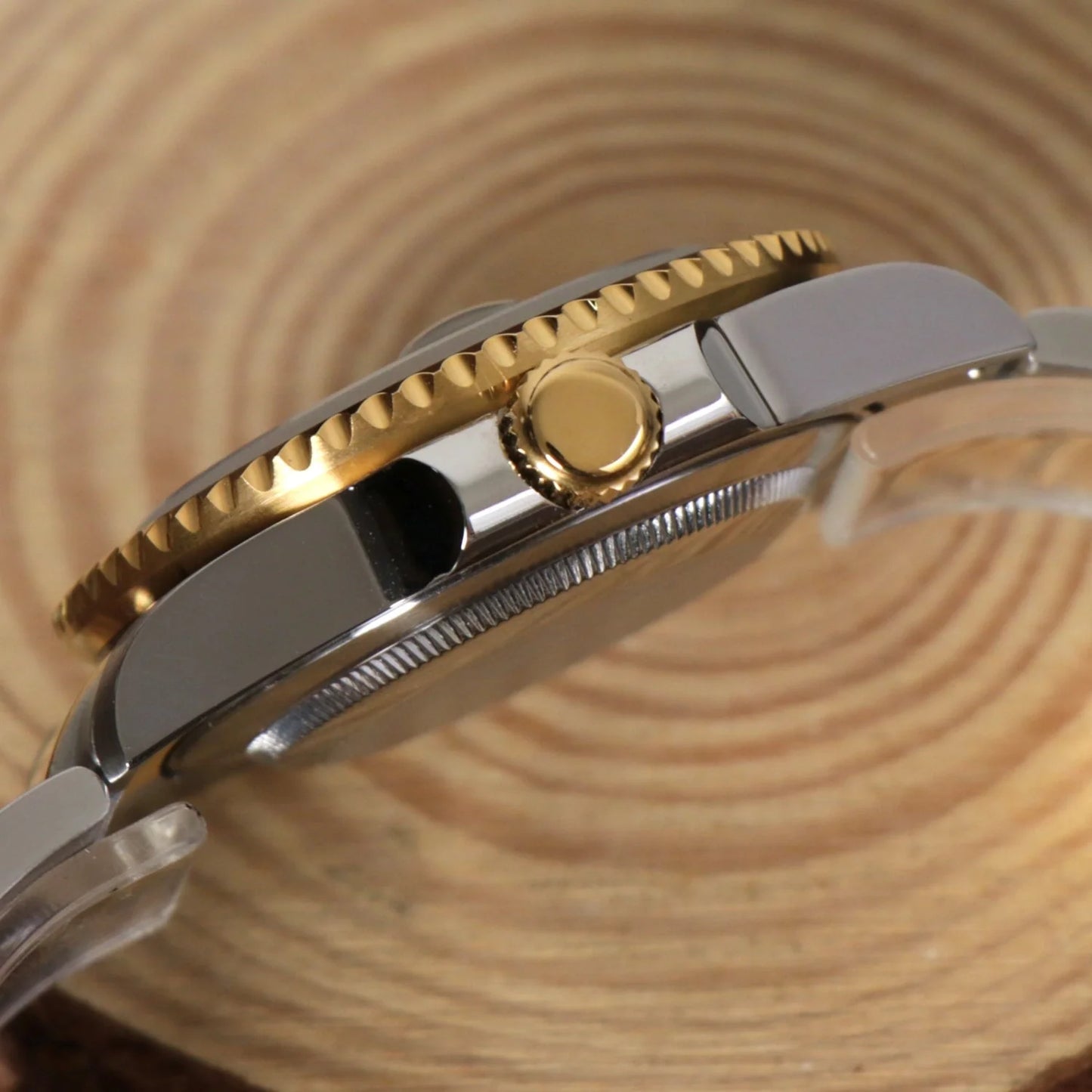 Seiko Mod Submariner Two Tone Blue