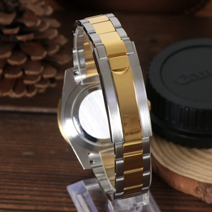 Seiko Mod Submariner Two Tone Blue