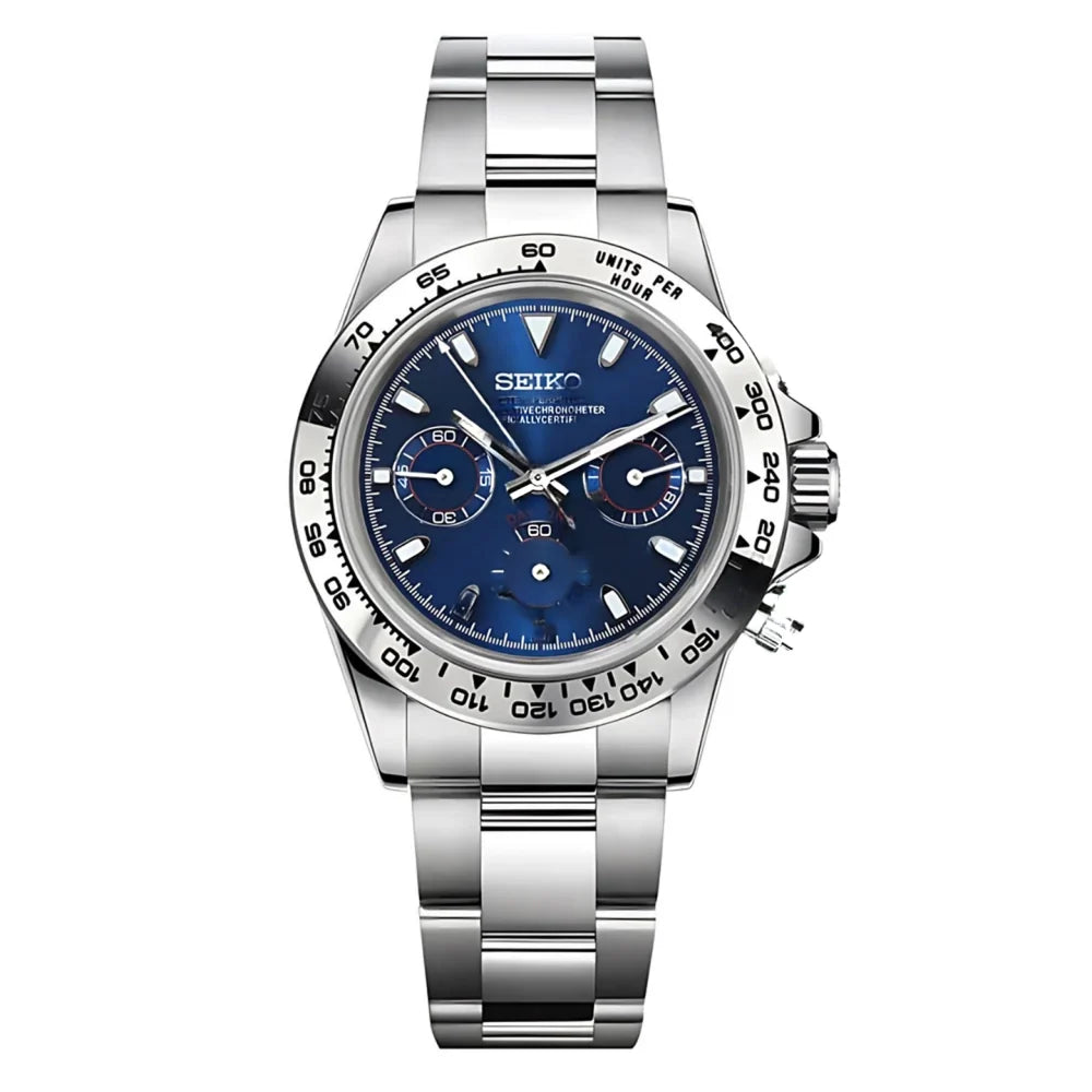 Seiko Mod Daytona Royal Blue