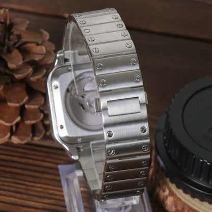 Seiko Mod Santos Emerald