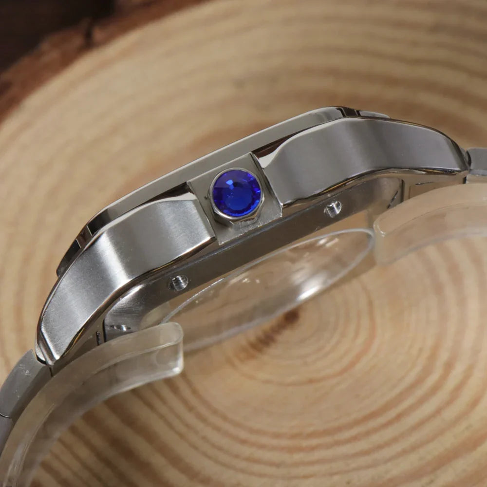 Seiko Mod Santos Classic White