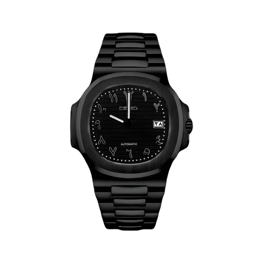 Seiko Mod Nautilus All Black