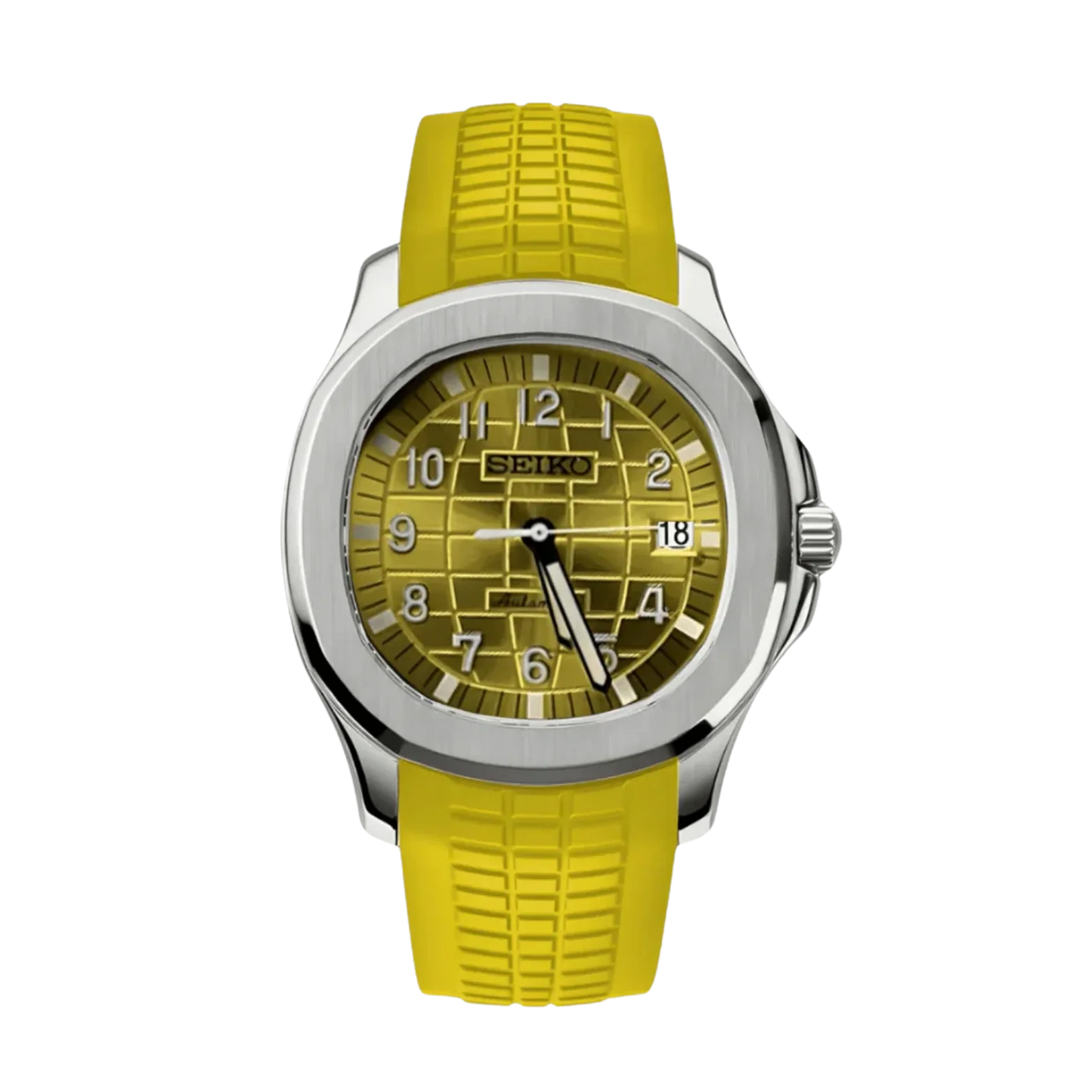 Seiko Mod Aquanaut Yellow
