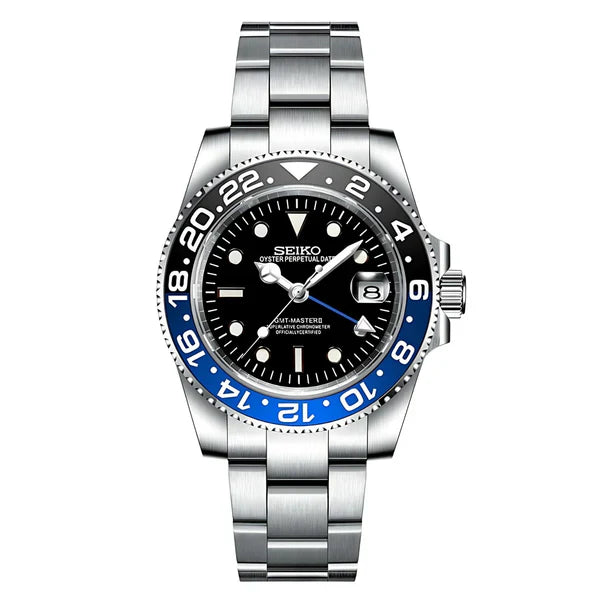 Seiko Mod GMT Batman