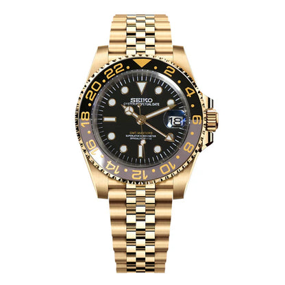 Seiko Mod GMT Master Gold