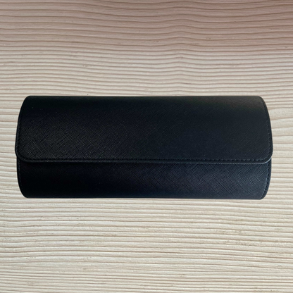 Set da Viaggio per Orologi – 3 Custodie (Nero)