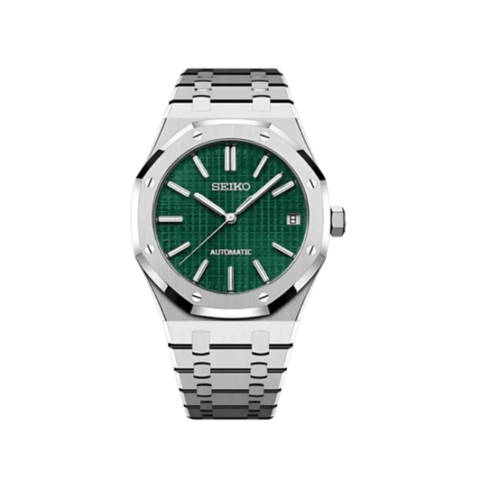 Seiko Mod Royal Oak Green