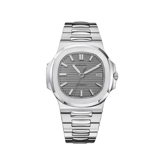 Seiko Mod Nautilus Grey