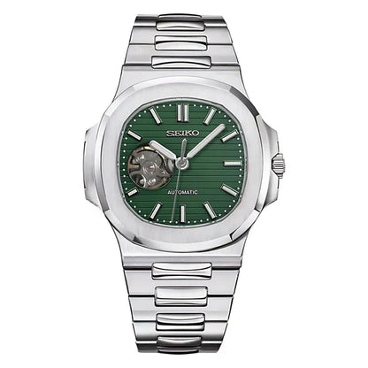 Seiko Nautilus Open Heart Green