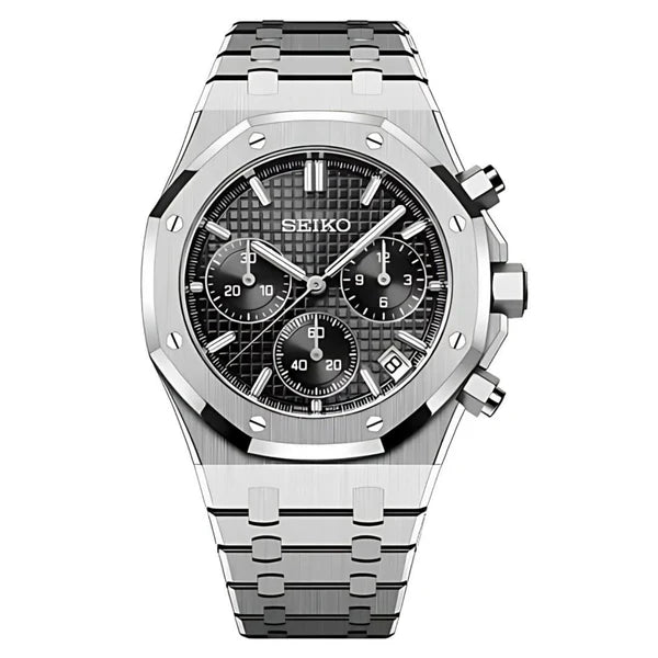 Seiko Royal Oak Chronograph Black