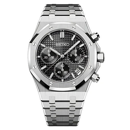 Seiko Royal Oak Chronograph Black