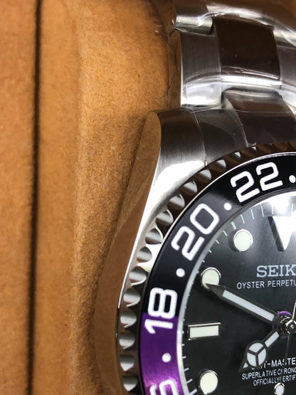 Seiko Mod Submariner Purple