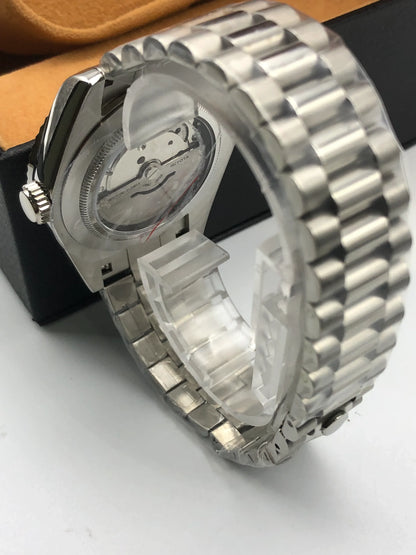 Seiko Mod Datejust White