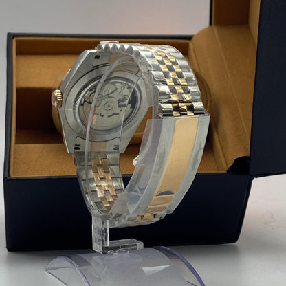 Seiko Mod Datejust Wimbledon Two Tone