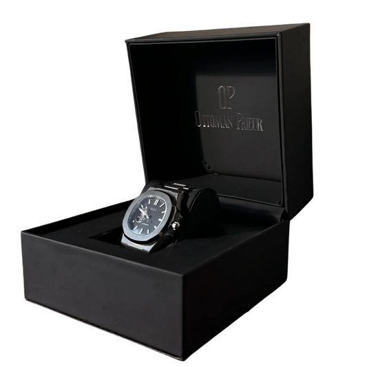 Scatola Porta Orologi in Pelle